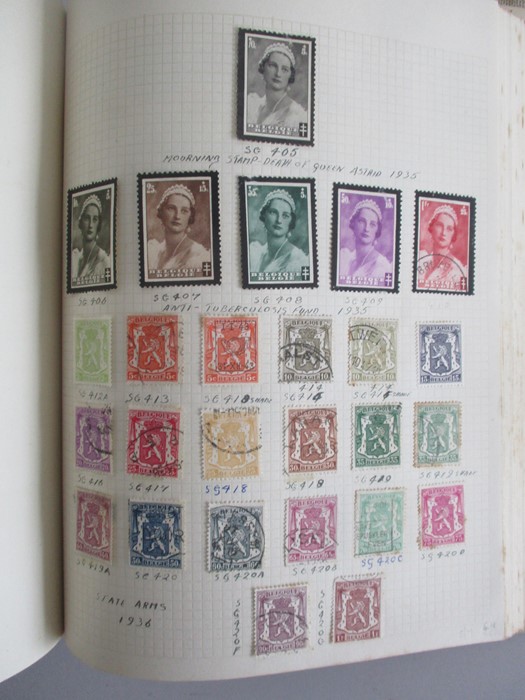 A album of stamp from countries including Afghanistan, Albania, Argentina, Austria, Belgium, Brazil, - Image 75 of 119