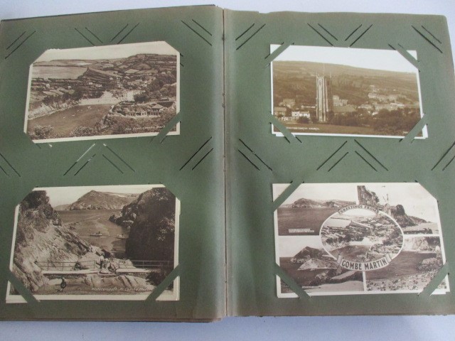 Two albums of vintage postcards - Image 36 of 63