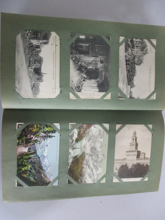 A large collection of postcards in five albums - Image 12 of 89