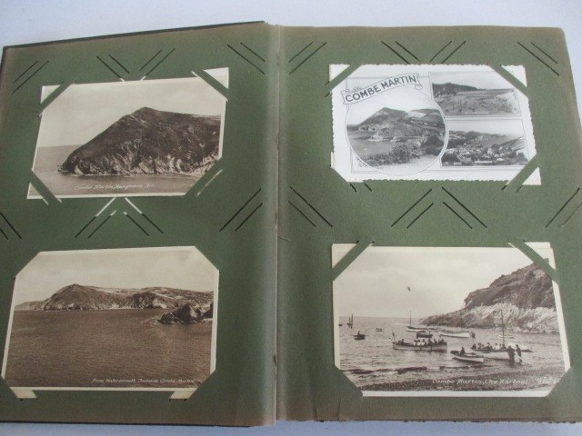 Two albums of vintage postcards - Image 35 of 63