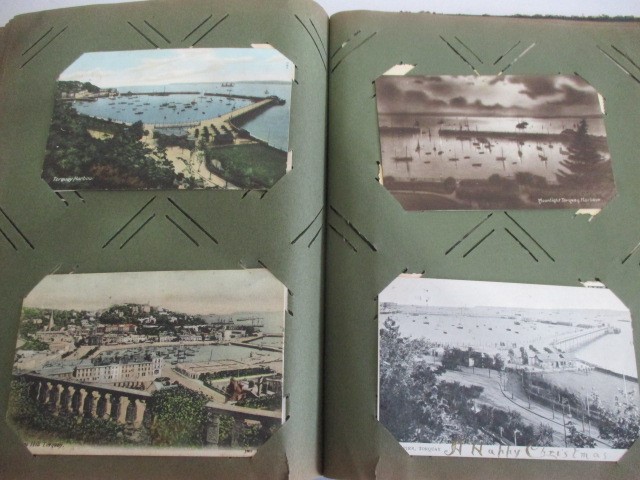 Two albums of vintage postcards - Image 59 of 63