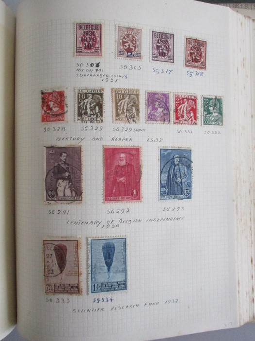 A album of stamp from countries including Afghanistan, Albania, Argentina, Austria, Belgium, Brazil, - Image 73 of 119