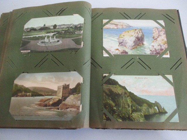 Two albums of vintage postcards - Image 44 of 63