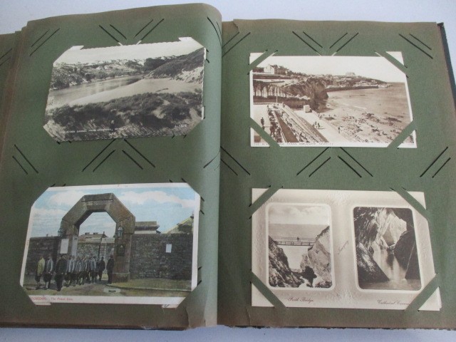 Two albums of vintage postcards - Image 45 of 63