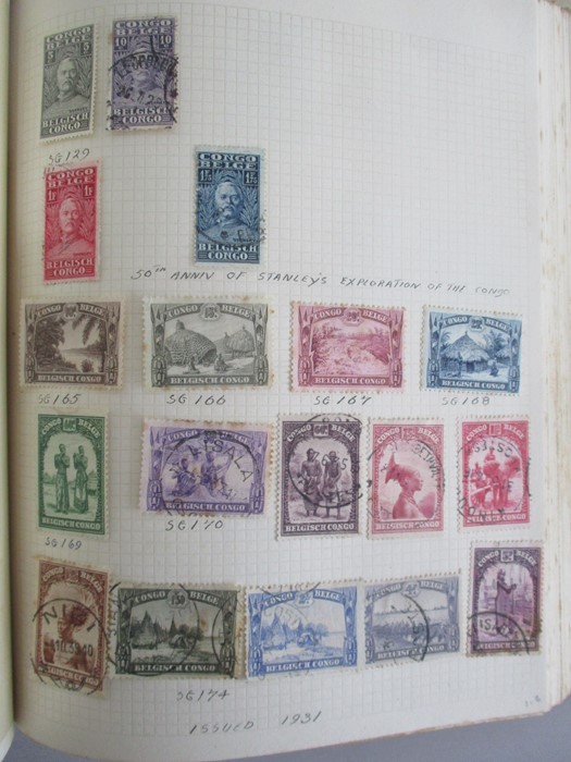 A album of stamp from countries including Afghanistan, Albania, Argentina, Austria, Belgium, Brazil, - Image 57 of 119
