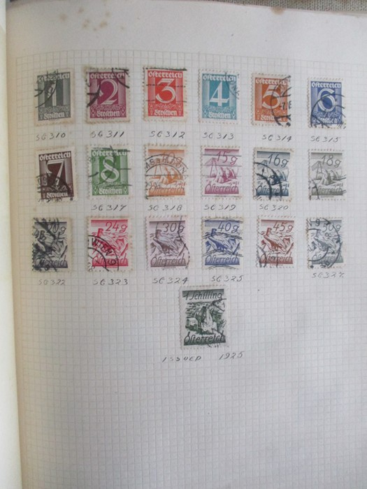 A album of stamp from countries including Afghanistan, Albania, Argentina, Austria, Belgium, Brazil, - Image 29 of 119