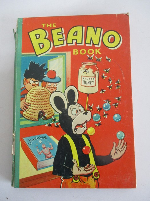 A collection of nine Beano Annuals dating from 1949 -1959, including The Magic-Beano Book (1949) - Image 8 of 10