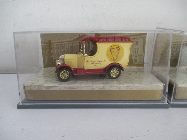 A small collection of boxed die-cast vehicles including Lledo The Queen Mother Commemorative set and - Image 8 of 13