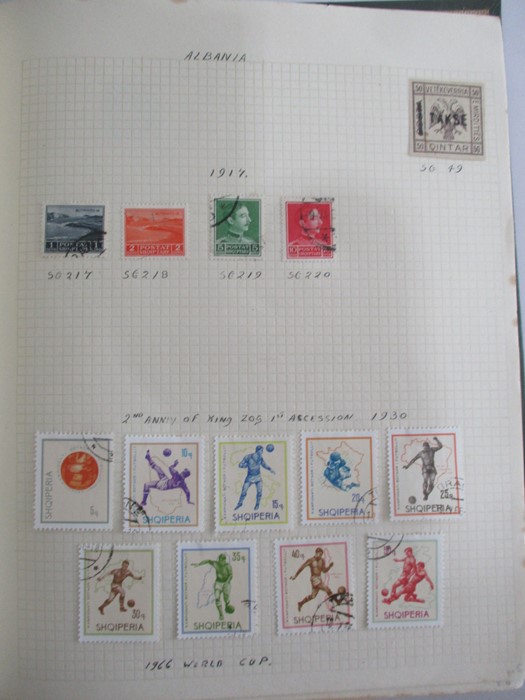 A album of stamp from countries including Afghanistan, Albania, Argentina, Austria, Belgium, Brazil, - Image 3 of 119