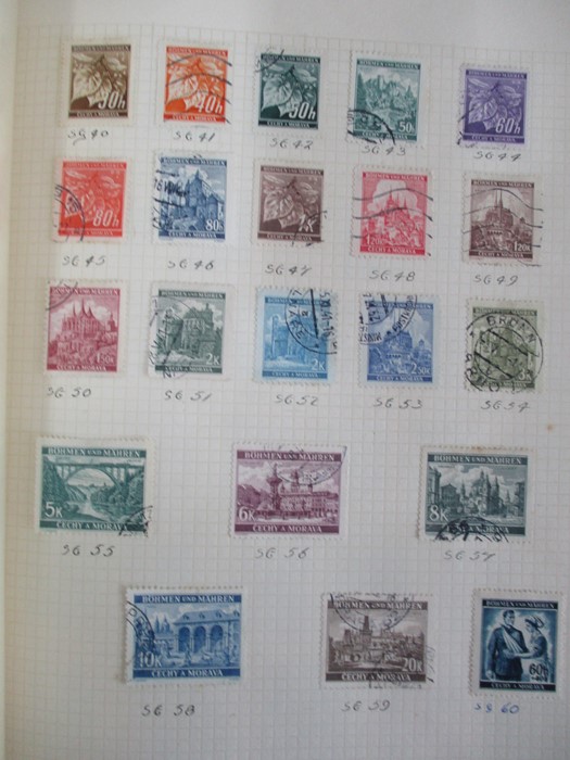 A album of stamp from countries including Afghanistan, Albania, Argentina, Austria, Belgium, Brazil, - Image 97 of 119