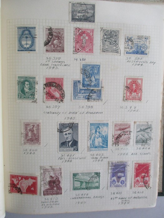A album of stamp from countries including Afghanistan, Albania, Argentina, Austria, Belgium, Brazil, - Image 15 of 119