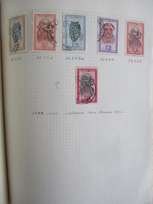 A album of stamp from countries including Afghanistan, Albania, Argentina, Austria, Belgium, Brazil, - Image 61 of 119