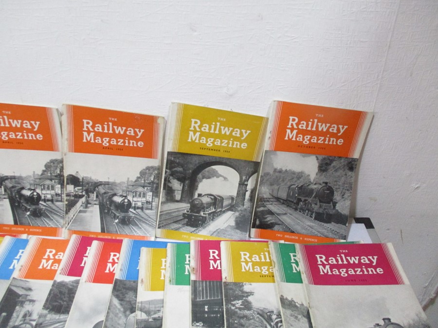 A large selection of railway books and magazines including The Railway Magazine, Steam Days & Back - Image 3 of 11