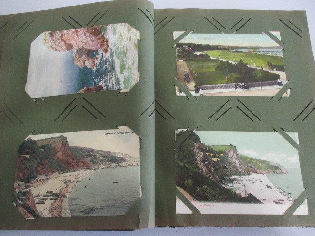 Two albums of vintage postcards - Image 38 of 63