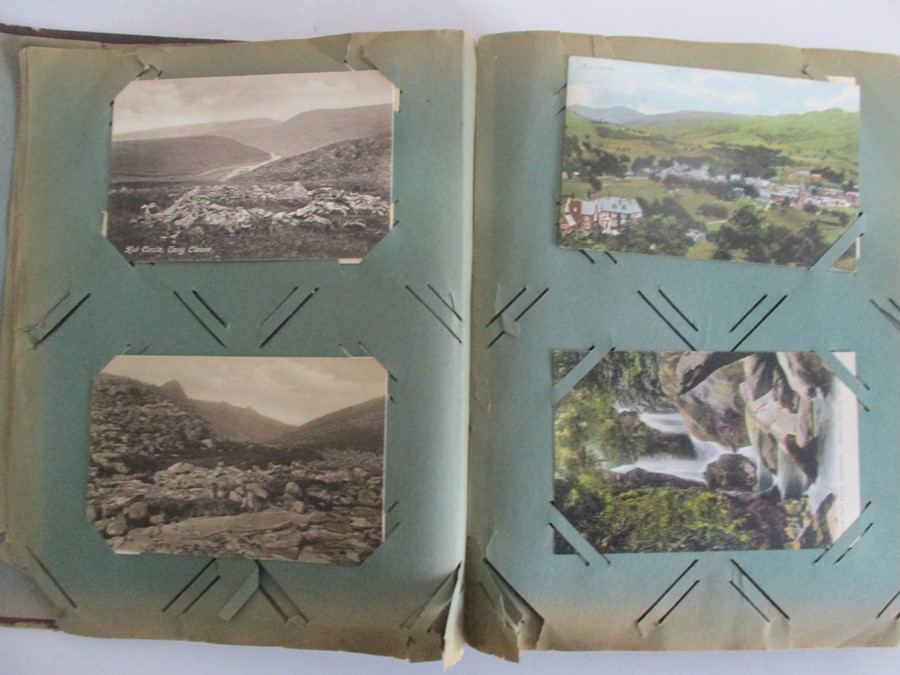 A large collection of postcards in five albums - Image 83 of 89