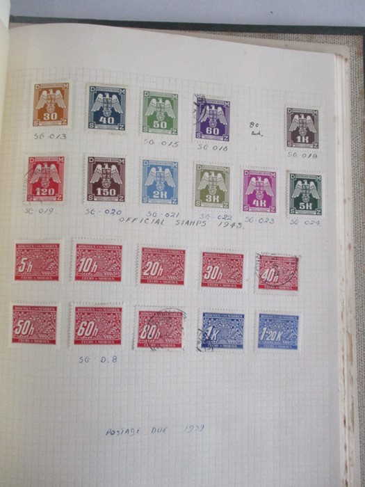 A album of stamp from countries including Afghanistan, Albania, Argentina, Austria, Belgium, Brazil, - Image 101 of 119