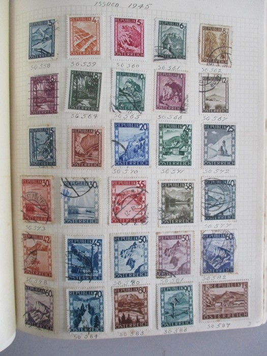 A album of stamp from countries including Afghanistan, Albania, Argentina, Austria, Belgium, Brazil, - Image 34 of 119