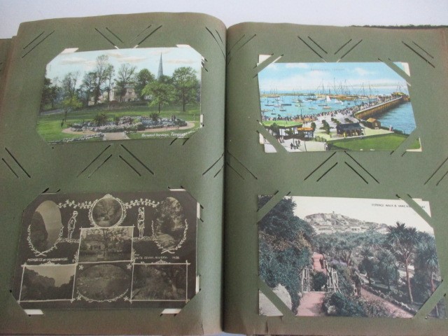 Two albums of vintage postcards - Image 55 of 63