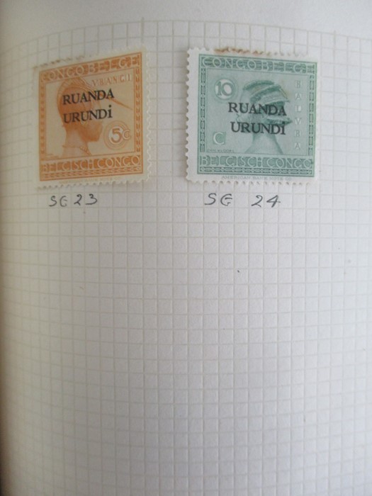 A album of stamp from countries including Afghanistan, Albania, Argentina, Austria, Belgium, Brazil, - Image 65 of 119