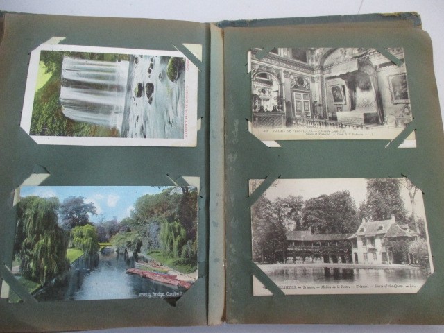 Two albums of vintage postcards - Image 22 of 63