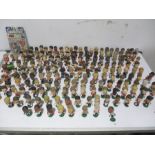 A large collection of Corinthians Collectors figurines of football players including David