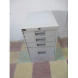 An Office World filing cabinet with four drawers - keys in office