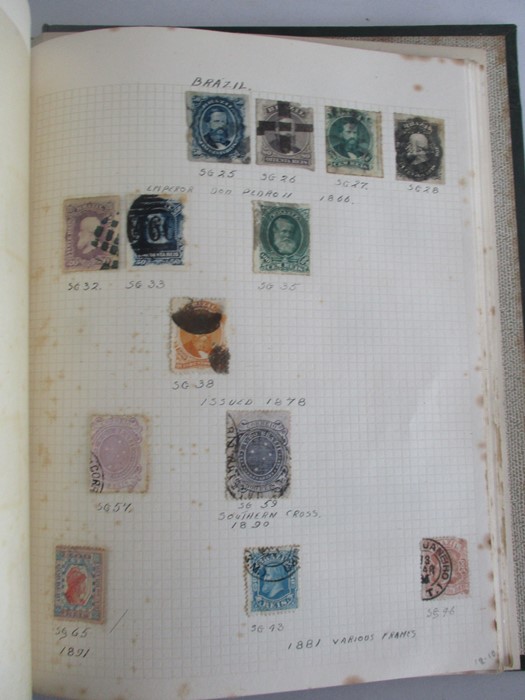 A album of stamp from countries including Afghanistan, Albania, Argentina, Austria, Belgium, Brazil, - Image 106 of 119