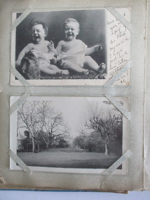 A large collection of postcards in five albums - Image 71 of 89