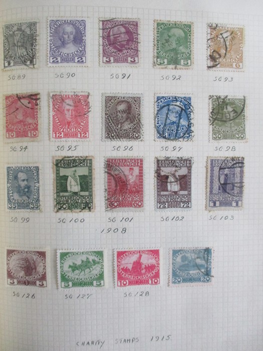 A album of stamp from countries including Afghanistan, Albania, Argentina, Austria, Belgium, Brazil, - Image 24 of 119