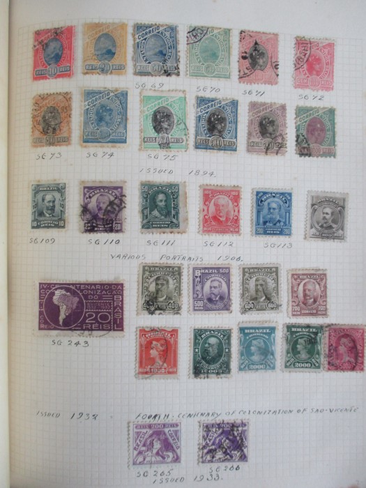 A album of stamp from countries including Afghanistan, Albania, Argentina, Austria, Belgium, Brazil, - Image 107 of 119