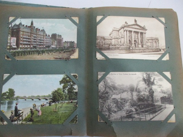 Two albums of vintage postcards - Image 9 of 63