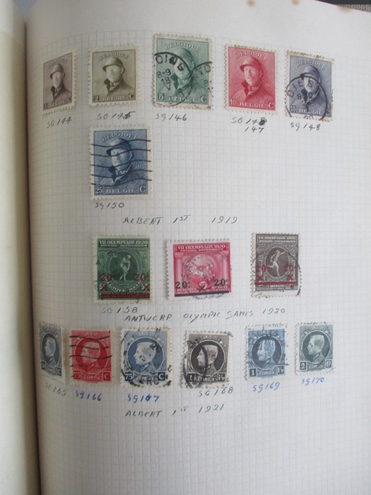 A album of stamp from countries including Afghanistan, Albania, Argentina, Austria, Belgium, Brazil, - Image 70 of 119