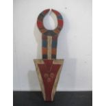 A South Cameroon Plank mask