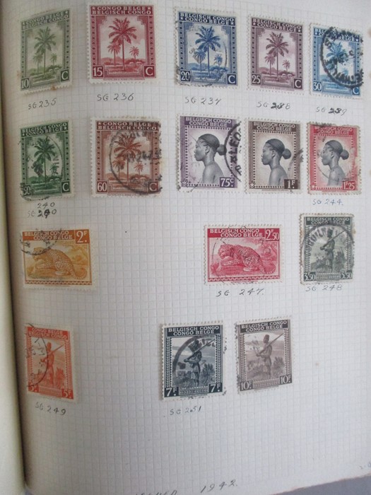 A album of stamp from countries including Afghanistan, Albania, Argentina, Austria, Belgium, Brazil, - Image 59 of 119