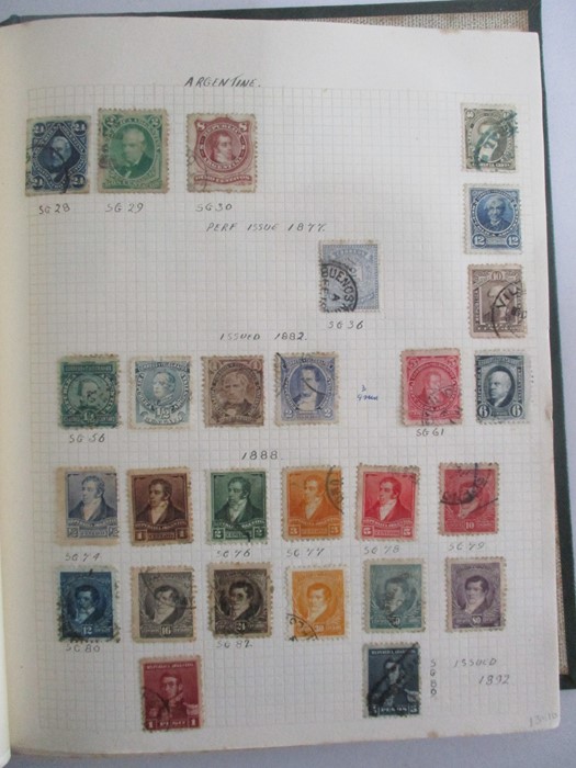 A album of stamp from countries including Afghanistan, Albania, Argentina, Austria, Belgium, Brazil, - Image 6 of 119