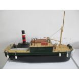 A large radio controlled model stream liner named "Acanondon" - no controller