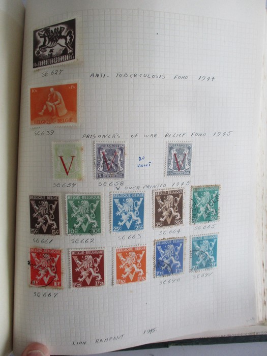 A album of stamp from countries including Afghanistan, Albania, Argentina, Austria, Belgium, Brazil, - Image 81 of 119