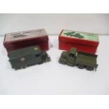 Two vintage boxed Britain's military models including an Army Lorry with driver (No 1335) & an