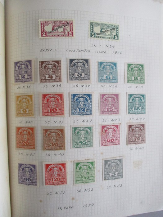 A album of stamp from countries including Afghanistan, Albania, Argentina, Austria, Belgium, Brazil, - Image 42 of 119