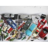 A collection of toy cars including Burago sport car, Maisto etc, along with a selection of toy