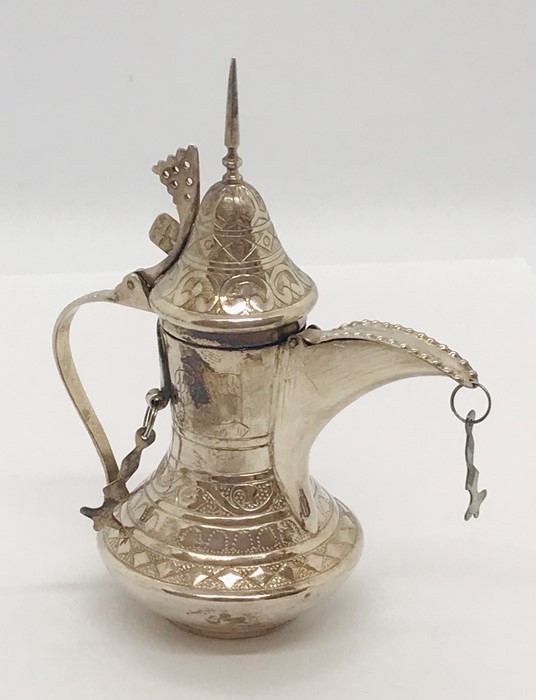 Two 925 silver miniature coffee pots - Image 4 of 4