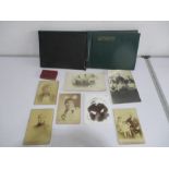Two albums of photographs of mainly family holidays (dated 1935), along with loose family
