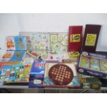 A collection of board games, puzzles etc.
