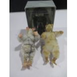 Two undressed Bramley Hedge figures along with a Marvel figure