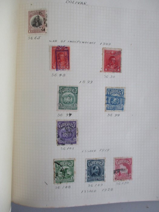 A album of stamp from countries including Afghanistan, Albania, Argentina, Austria, Belgium, Brazil, - Image 102 of 119