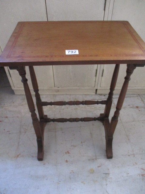 An Edwardian inland occasional table