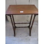 An Edwardian inland occasional table