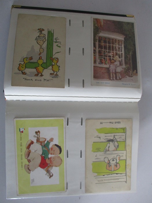 A large collection of postcards in five albums - Image 53 of 89