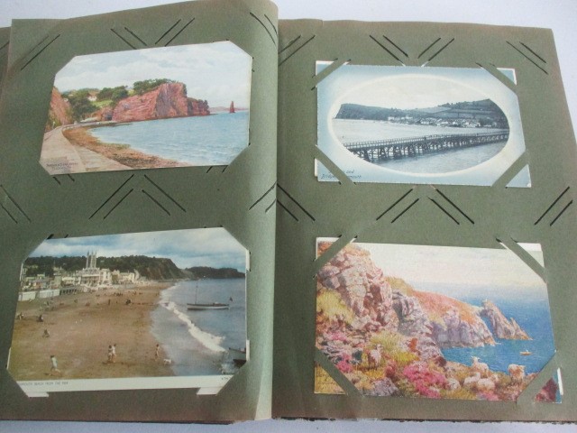 Two albums of vintage postcards - Image 40 of 63
