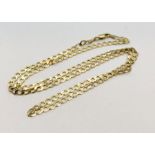 A 9ct gold chain, weight 4.7g